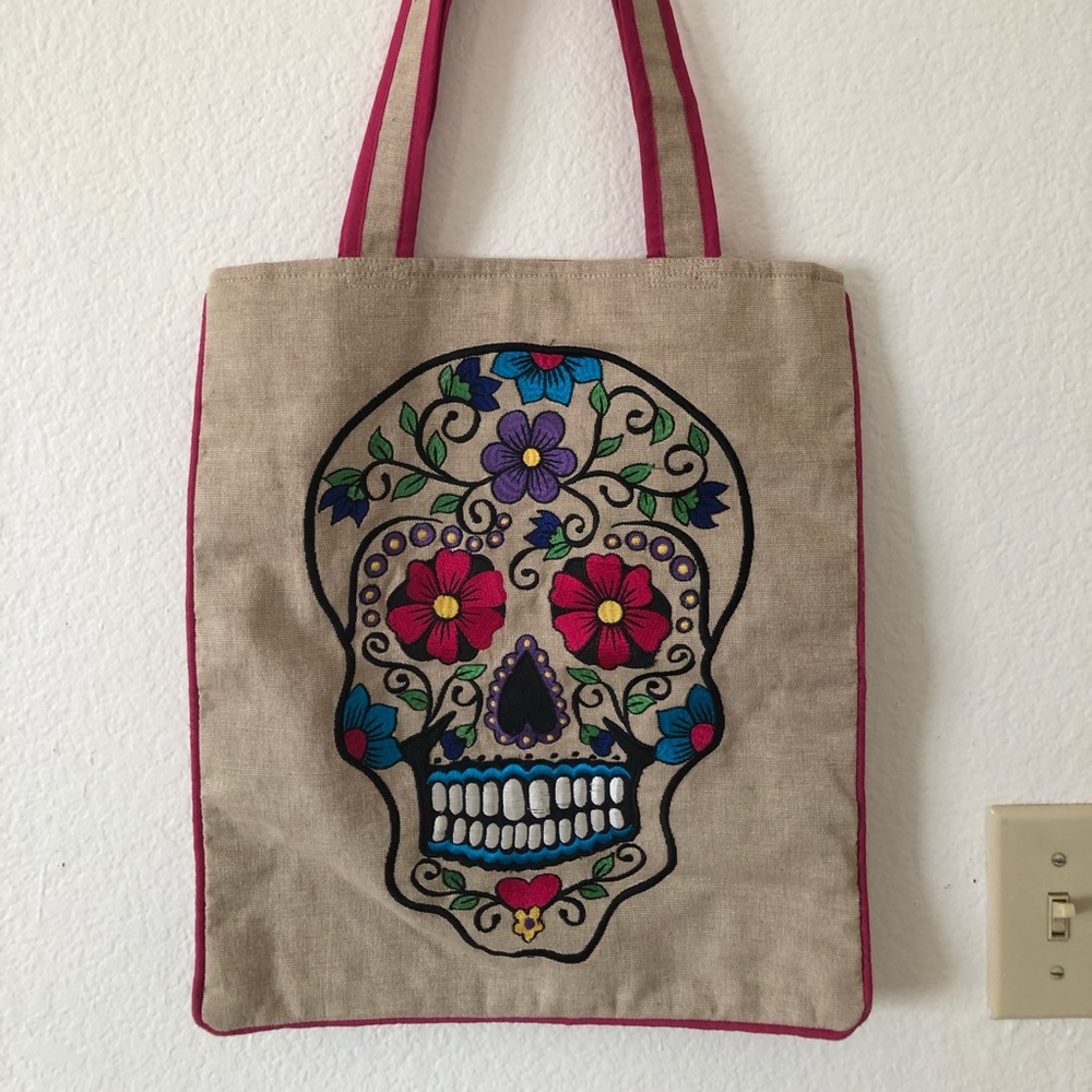 Sugar Skull Tote